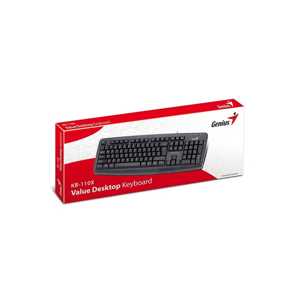 TECLADO GENIUS SMART KB-100 USB BLACK